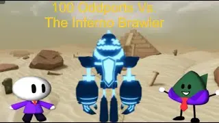 100 Oddports Vs. The Inferno Brawler (Tower Heroes)
