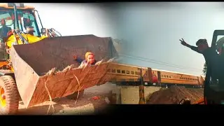 train bay bay 🫰🫡addu jcb driver funny moments train jab  