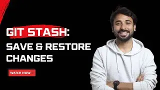 Pause Work with Git Stash and Get It Back Safely | Git Stash | What is Stash in Git | Git in Hindi