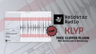KLYP Free soft clipper VST Plugin By Voidstar Audio (No Talking)