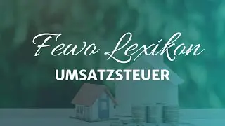 FeWo Lexikon: Umsatzsteuer