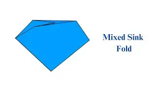 Mixed Sink Fold Origami Sink Folding Instruction