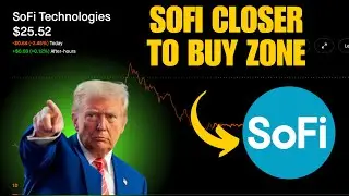 SOFI Approaching BUY ZONE 🚨👀 | Trump Tariffs Trigger Market Selloff