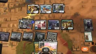 Ep816: Wow end! WUBRG Multiplicity deck vs Annoying white deck. Gold ranked Historic MTGA