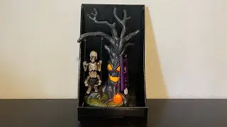 Gemmy Halloween 2023 Animated Skeleton In Tree