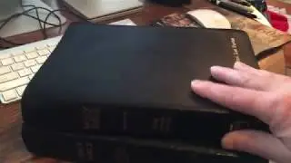2 Lambskin Bibles From The KJV Store (Common Man Reference Bible And Classic With Scofield Notes)