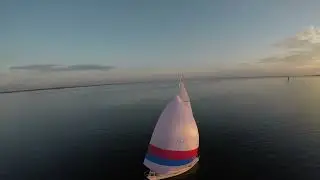 Sail Ride on a Lake