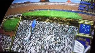 Golden Tee '99 Arcade Game (1999 Incredible Technologies) in action - Rancho Saguaro