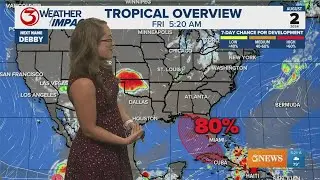 Tracking a Tropical wave invest