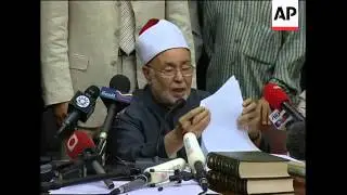 Egypt's top cleric plans face veil ban in schools