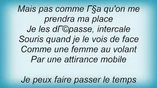 Axelle Red - Femme Au Volant Lyrics