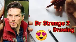 How to draw Dr Strange Step by Step | Dr Strange 2 Drawing Easy | Outline Step by step for beginners