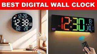 Top 5 Best Digital Wall Clock in 2025 on AliExpress