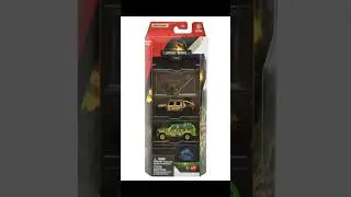 Jurassic World Rebirth Matchbox pack of 4 vehicles and a dinosaur #shortsfeed #trendingshorts #fy