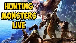 Poaching Endangered Monsters... Are We The Villain? Monster Hunter World Live