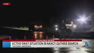 Active SWAT situation in Nancy Guthrie search