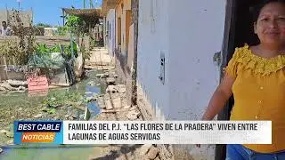 Chiclayo | Familias del PJ Las Flores de la Pradera viven entre lagunas de aguas servidas