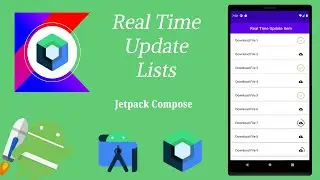 How to Implement Realtime Update List in Jetpack Compose | Android | Kotlin | Make it Easy