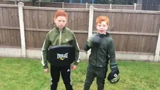 Sports direct Everlast boxing muaythai bely pad