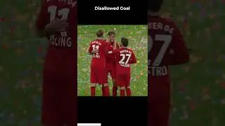 Funny disallowed goal - #shorts