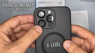 Магнитный чехол X-level для iPhone 16 Pro Max | Совместимость с MagSafe, защита объектива камеры и тонкий дизайн!