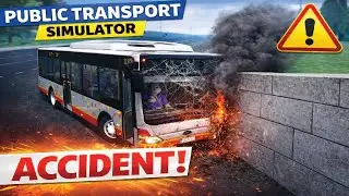 Bus Accident 😱 | Public Transport Simulator Gameplay | Big Mistake!