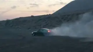 Sunset Run - WIllow Springs Balcony Scotty D drift mustang