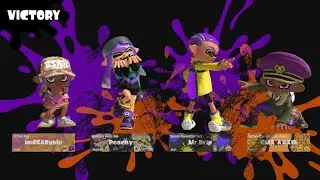 Splatoon 3: My best Splat Zone series gameplay (X Battle)