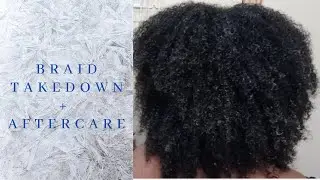 One month braid takedown | Part 1 | Crystal's World97