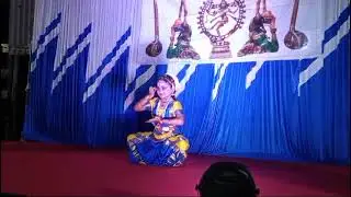 shiva thandavam dance performance by Dharani