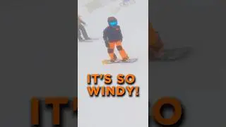Getting blown away 😭  #snowboarding #skiing #funny #bogusbasin