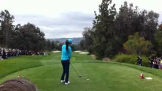 Michelle Wie Kia Classic.  Driver, first tee.