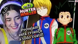 Conseguiram gra&ccedil;as ao Gonzinho 🥹 // React Hunter x Hunter epis&oacute;dio 12