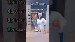 Ranking The Top 5 Martial Art Moments #shortsviral
