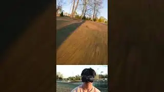 SICKEST tree gap 😳🤯 #fpv