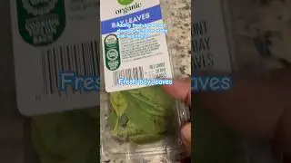 #usavlogs Adding fresh bay leaves is a game changer #trending #recipe#kitchenhacks