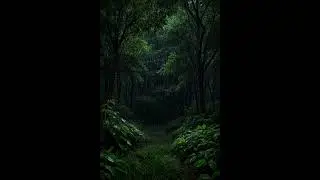 Deep Forest Rain ASMR 🌧️ Relaxing Nature Sounds for Sleep & Stress Relief