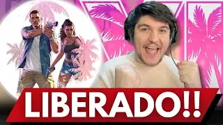 GTA 6 É FINALMENTE LIBERADO A 10 MESES DO LANÇAMENTO!!!!
