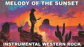Epic Western Rock 🎵 Melody of the Sunset 🎵 Instrumental Indie Fusion