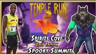 Usain Bolt Champion VS Wolfman Howlin Spirit Cove Gold Edition Temple Run 2