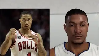 NBA 2K19 Derrick Rose 2011-2012 Face Creation Tutorial