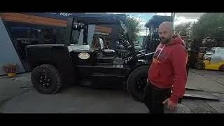Jac Cpcd100 вилочный погрузчик для контейнеров 10 тонн , компактный вариант.