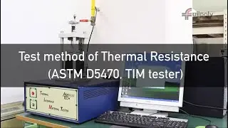 SARCON Test Method　~Thermal resistance ASTM D5470 equivalent~【FUJIPOLY】