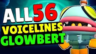 Все 56 голосовых реплик Глоуберта!! | Новый мифический боец ​​#buffies