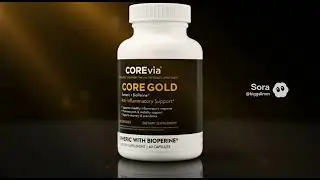 COREvia Gold | Turmeric + BioPerine&reg; for Recovery & Joint Support