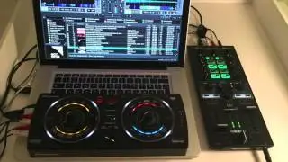 Reloop Mixtour + Native Instruments Traktor Pro 2 + Pioneer RMX-500