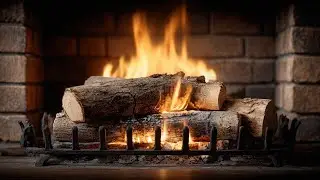 Real Fireplace 4K 🔥 Relaxing Fire Sounds for Deep Sleep, Study & Meditation