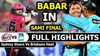 Brisbane Heat v Sydney Sixers Match Highlights | #bbl15