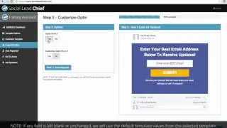 Social Lead Chief - Training Video - Customization (part 2)