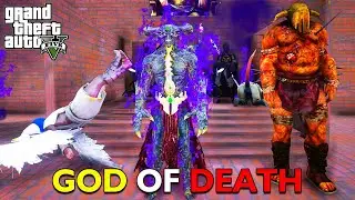 DEATH GOD Biggest Attack On Franklin and HEAVEN ARMY in GTA 5